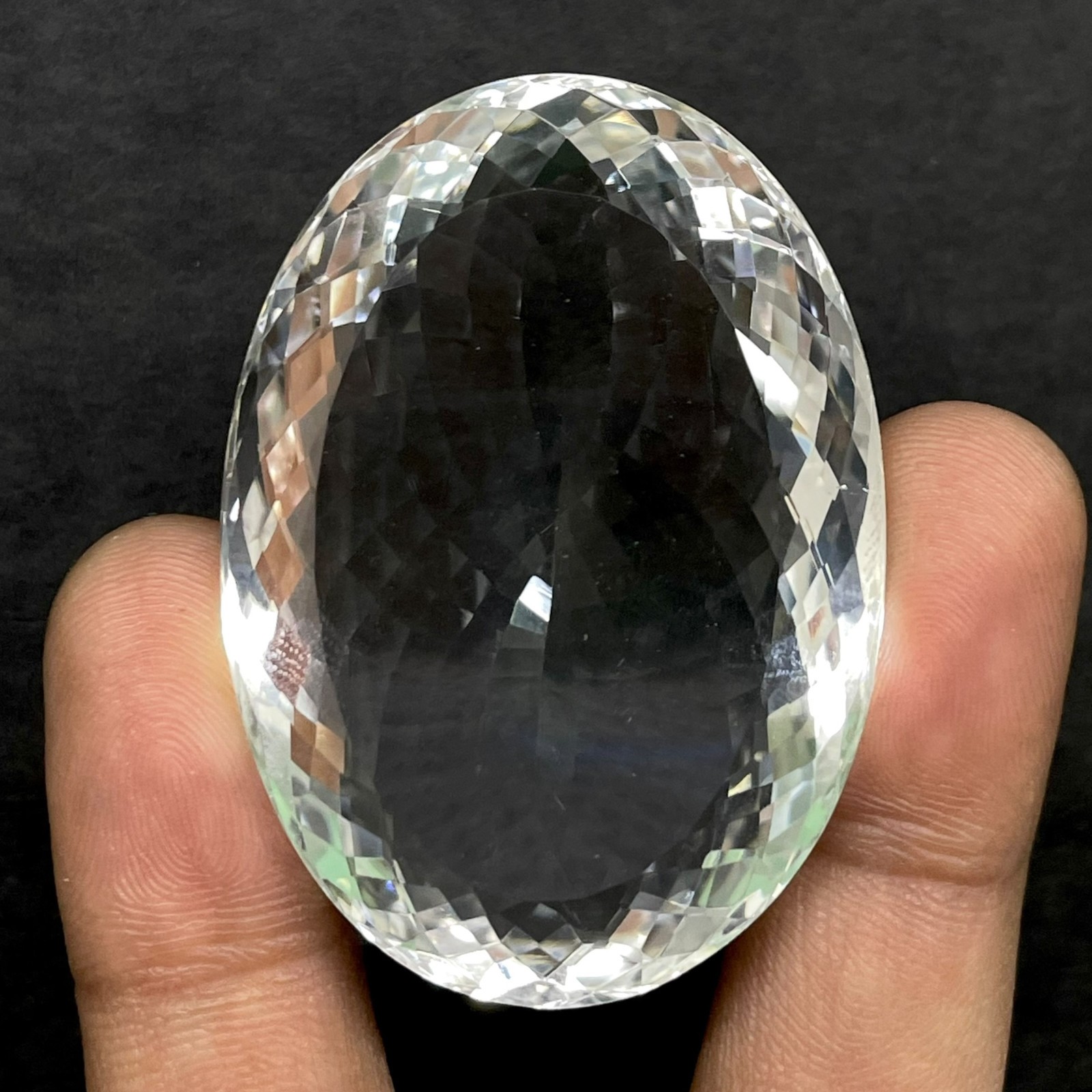 202.16 Cts Certified Natural White Crystal Quartz Loose Pendant Size Gemstone