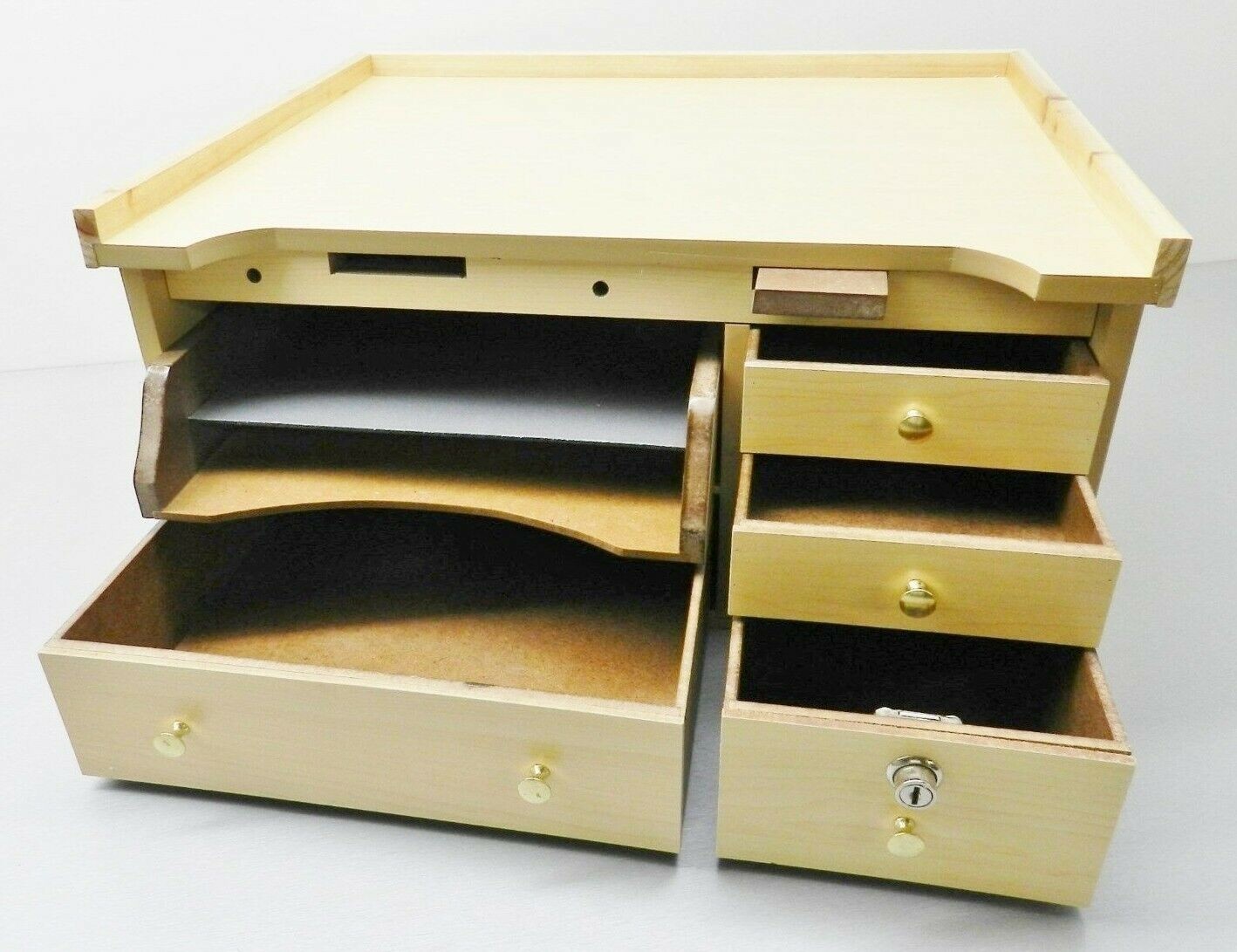 Jewelers Bench Work Table Top Jewelry Repair Watch Hobby & Craft Bead Workbench