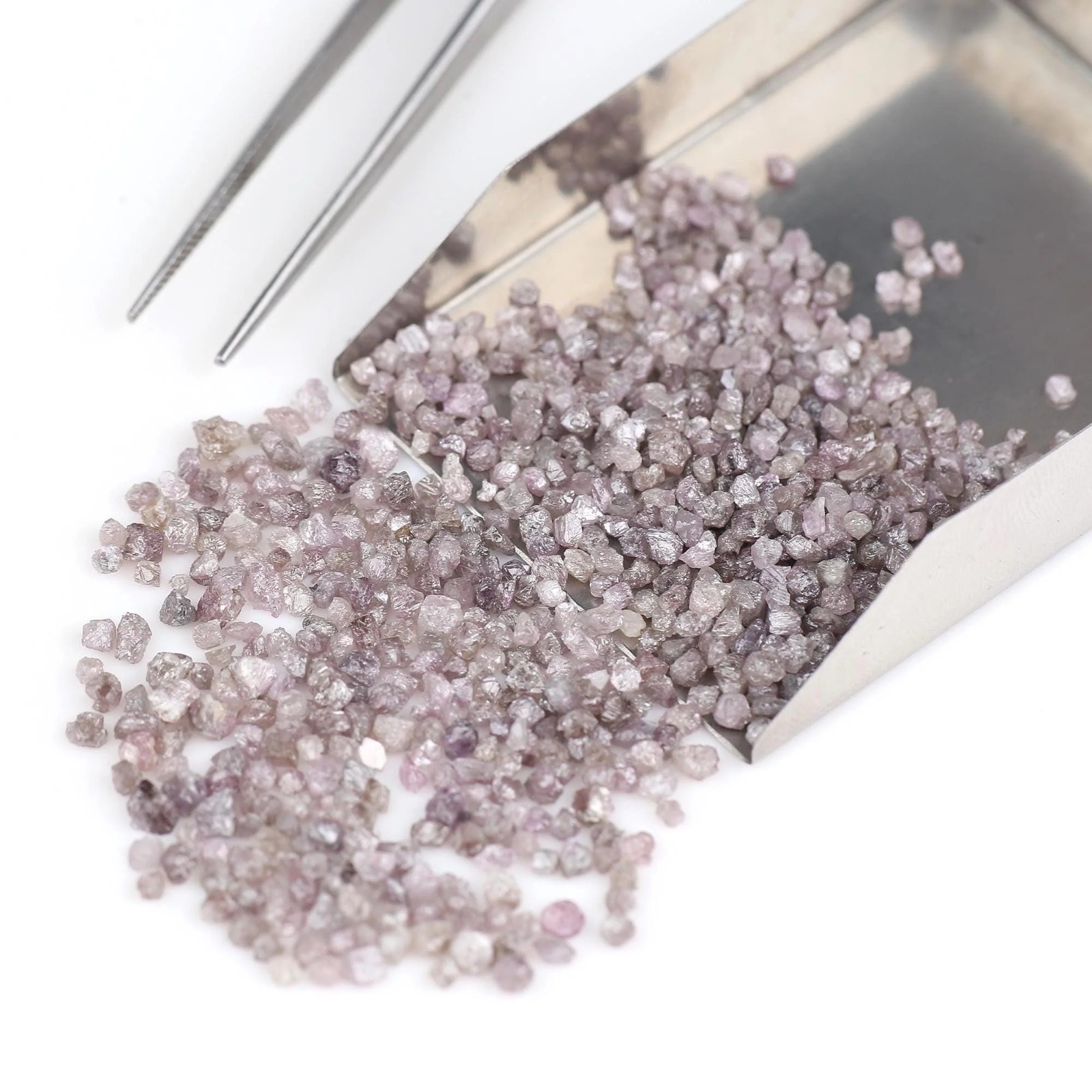 1 Ct Rough Pink Diamond, Uncut Fancy Pink Diamond 10 Pcs Lot 2 – 2.5 mm Approx.