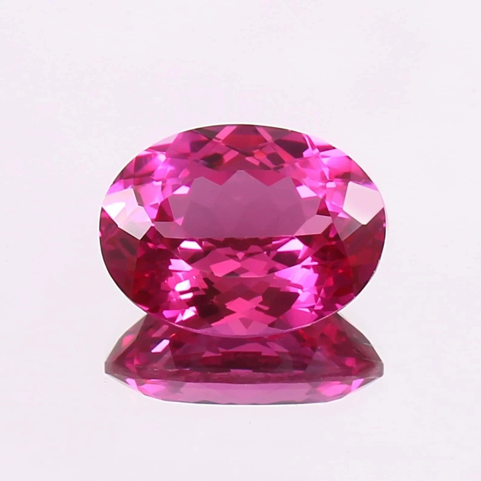 AAA 9.54 CT Natural Ceylon Pink Sapphire Oval Cut Certified Loose Gemstone