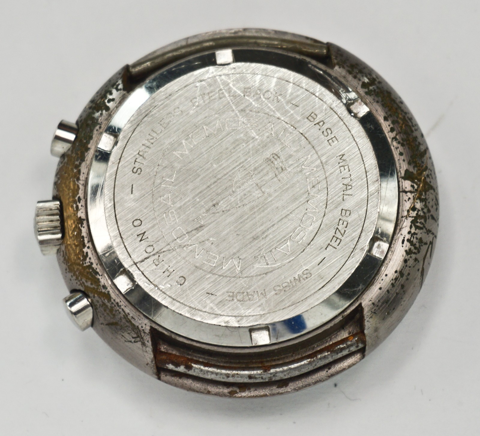 MEMOSAIL Regatta Chrono Watch 10- Minute Yacht 7737 Valjoux 17J *NEEDS SERVICE*