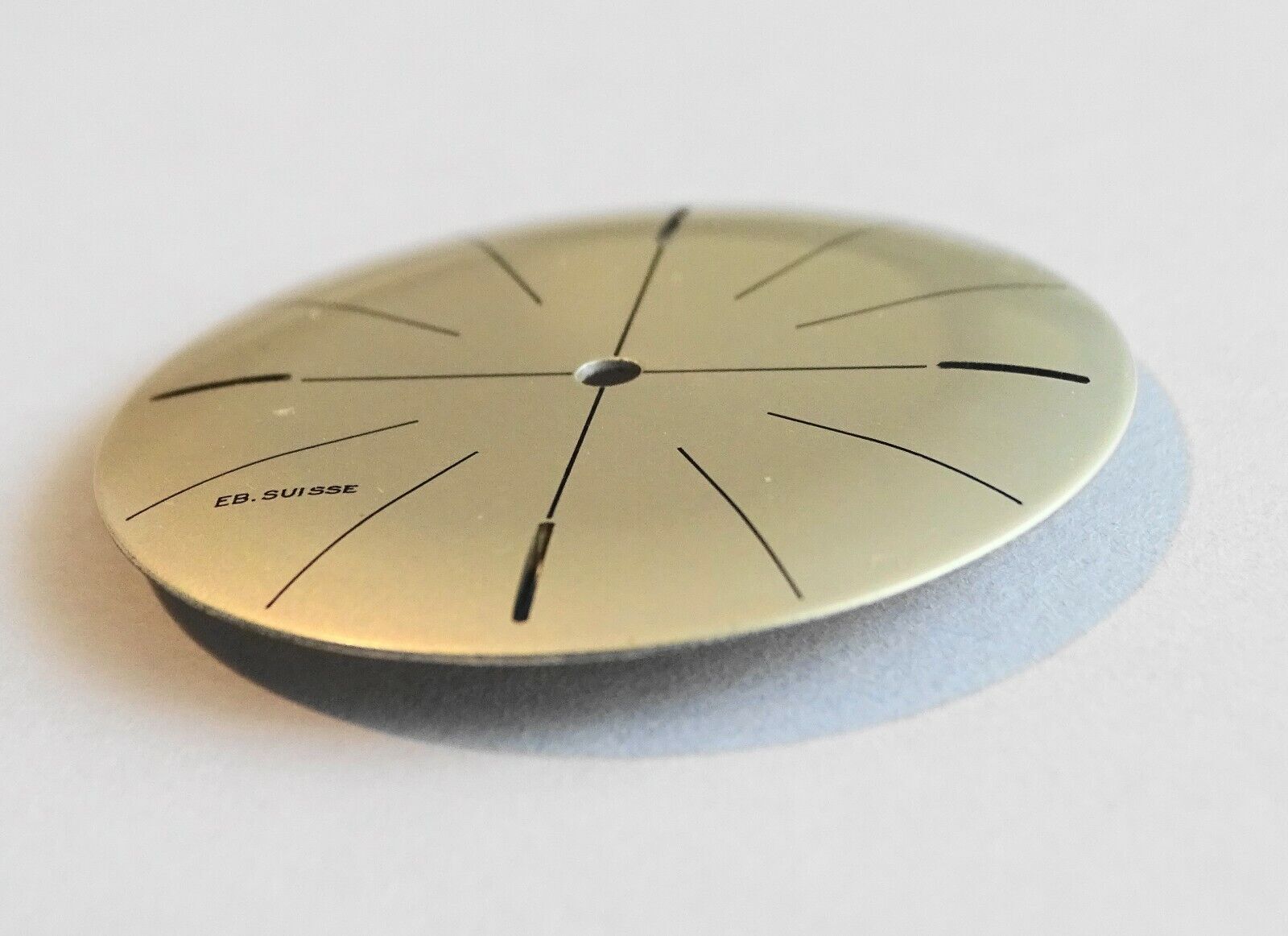 Watch Dial Curved Gray Compatible ETA 2390 Diameter 30.80 Mm