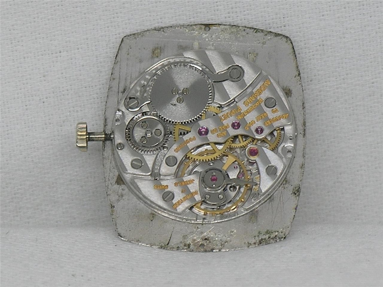 AUDEMARS PIGUET CAL. 2003 WRIST WATCH MOVEMENT & DIAL W/ STEM & CROWN, RUNNING!