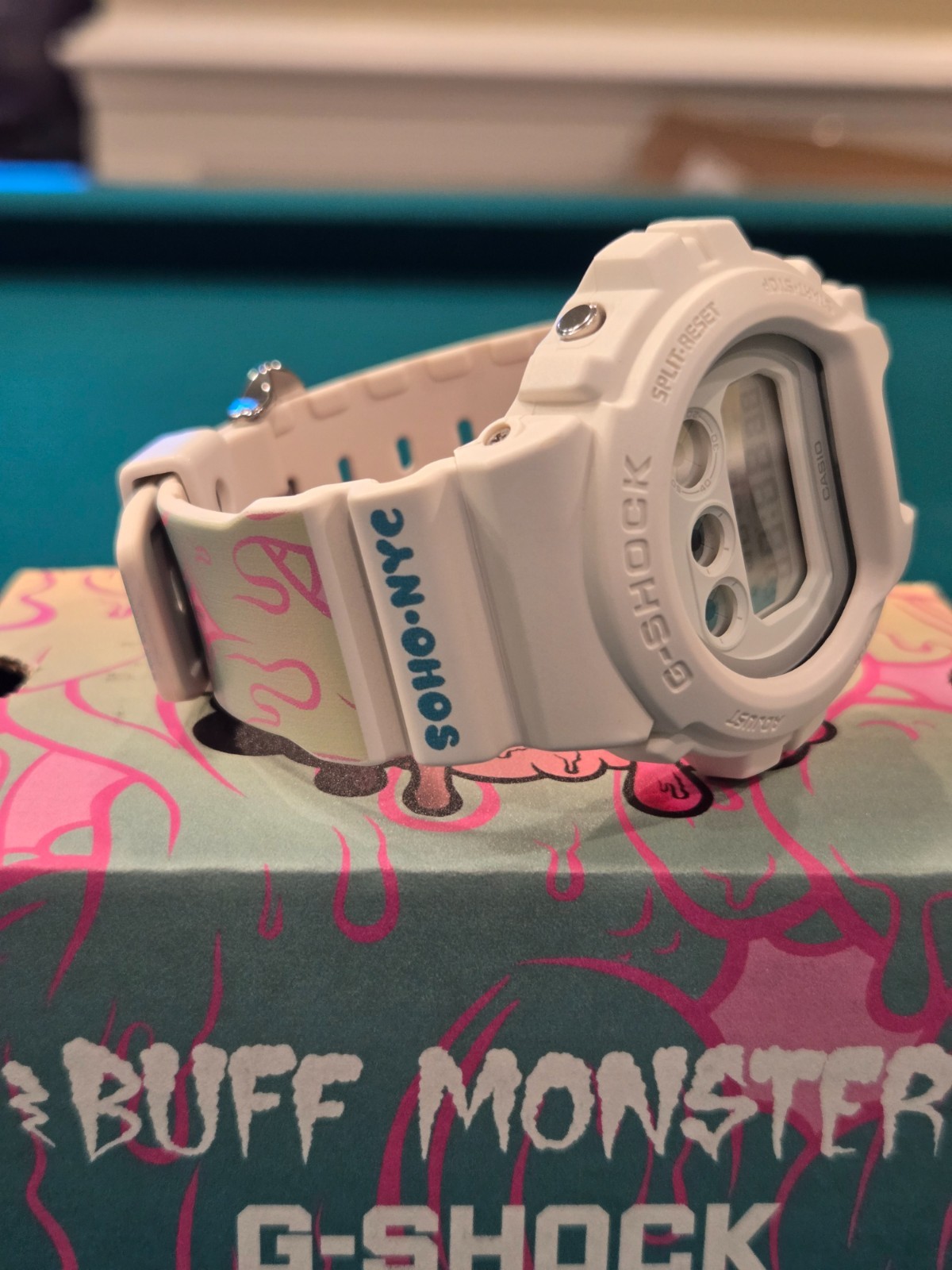 ⌚🔥💎 Casio G-Shock x Buff Monster DW-6900MM Limited Edition #183/200💎🔥👟