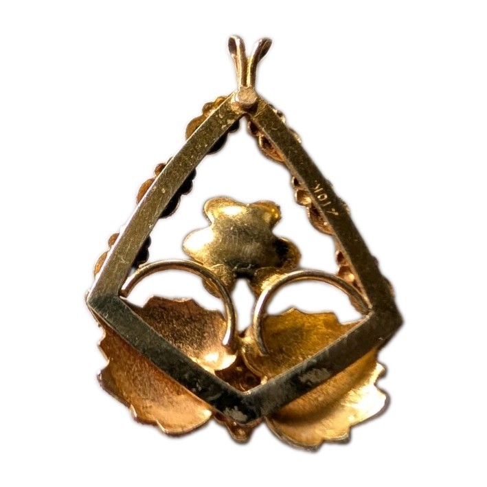 Landstrom’s Black Hills Gold Creations Pendant, 10k Gold