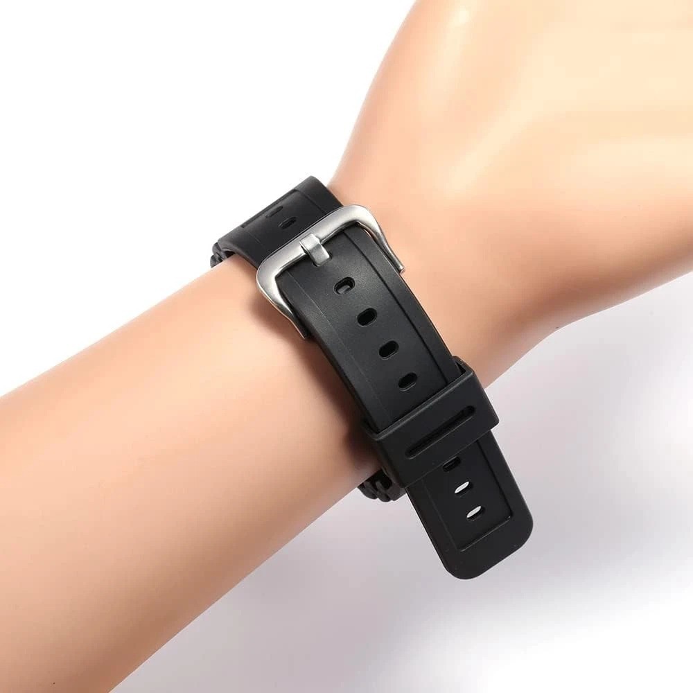 Men’s Black Resin Replacement Strap for Casio G-shock GA2100 GA2110 – Waterproof