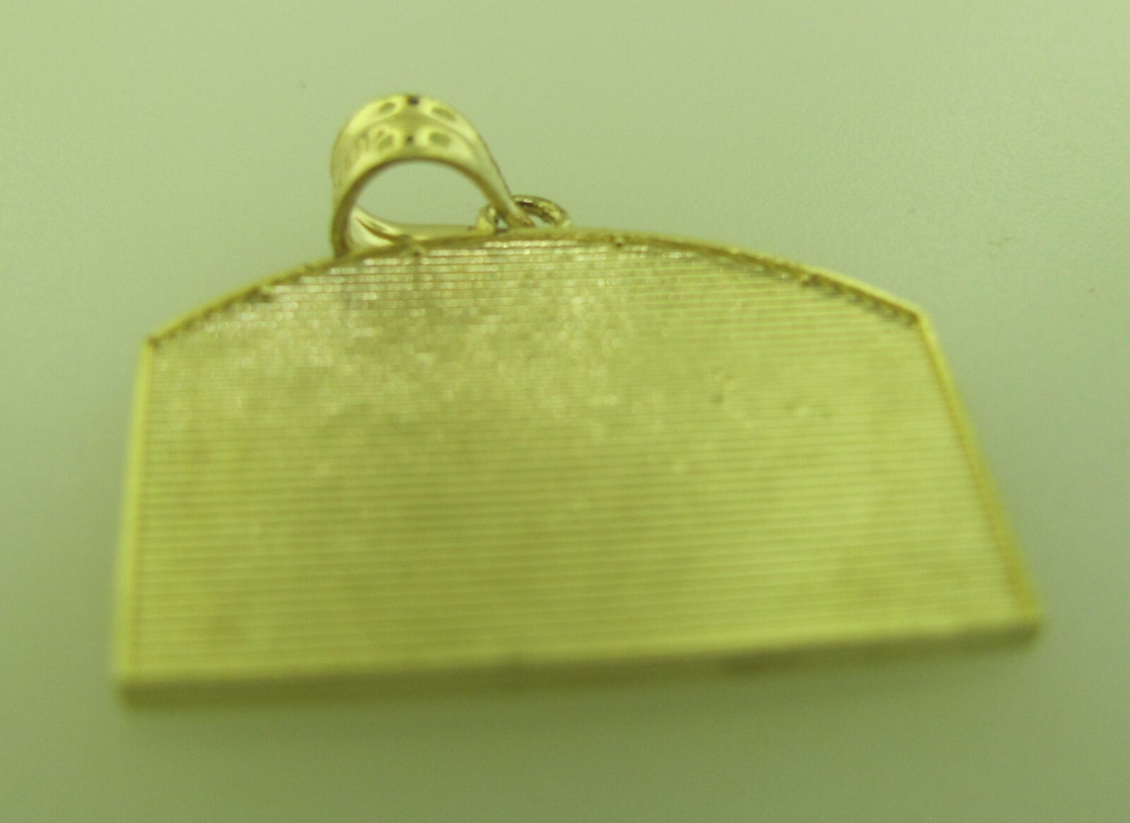 10k Yellow Gold Last Supper Charm Pendant 1″ 3.3 gram