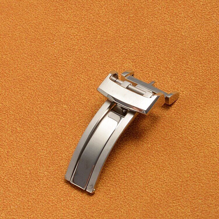 18mm Top Quality SS Depolyment Buckle Clasp For Glashutte Watch Band Strap Tool