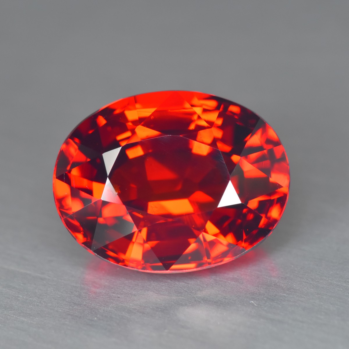7.10Ct Pleasant Unheated AAA+ Grade Vivid Orange Spessartite Garnet _ Namibia