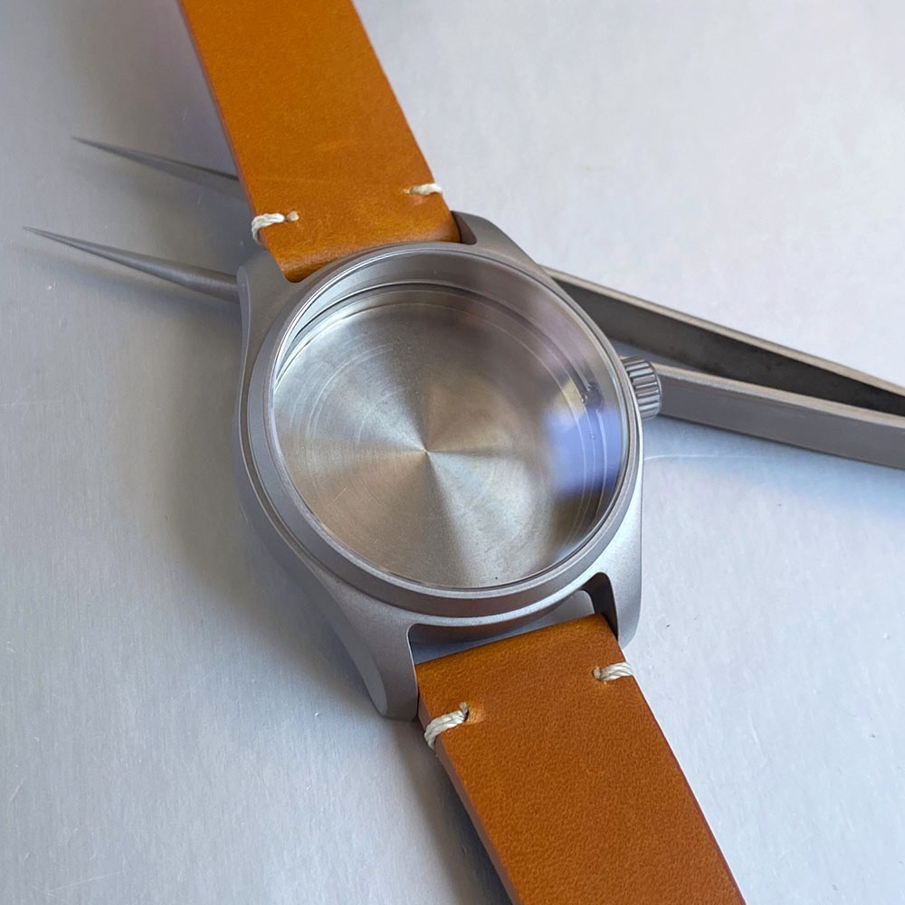 200M Dive Titanium 36mm 39mm Pilot Watch Case Sapphire Fit NH34 NH35 Miyota PT