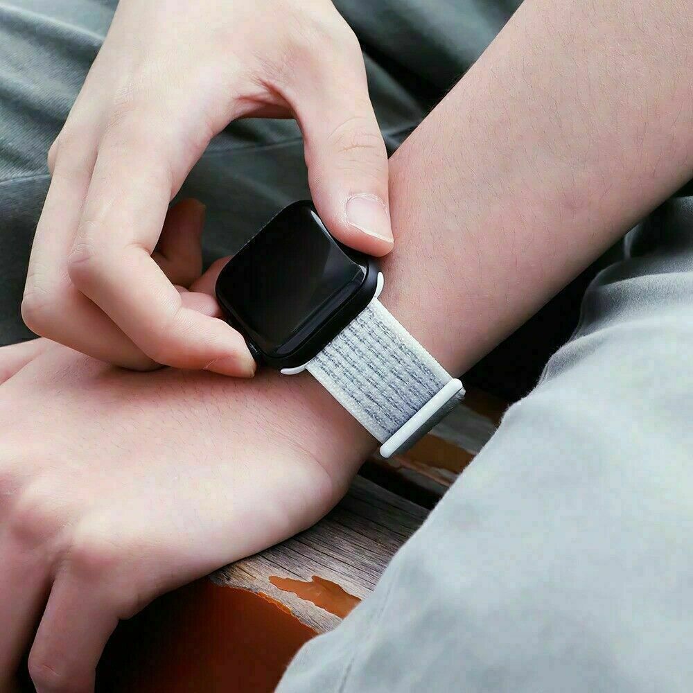 Woven Nylon Loop For Apple Watch Series 11-1 Ultra SE Sport Band Strap 38mm-49mm