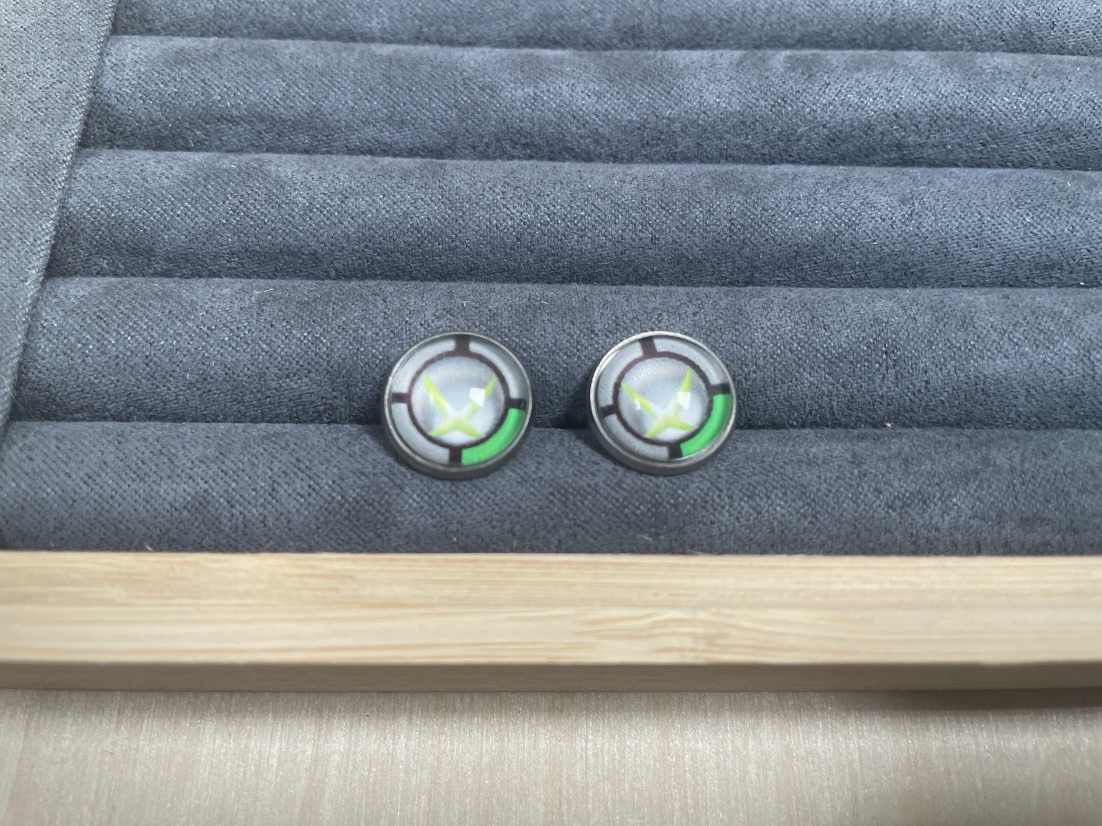 Xbox Fan Art ACHIEVEMENT UNLOCKED Stud Earrings New Gamer Gift Gamer Life