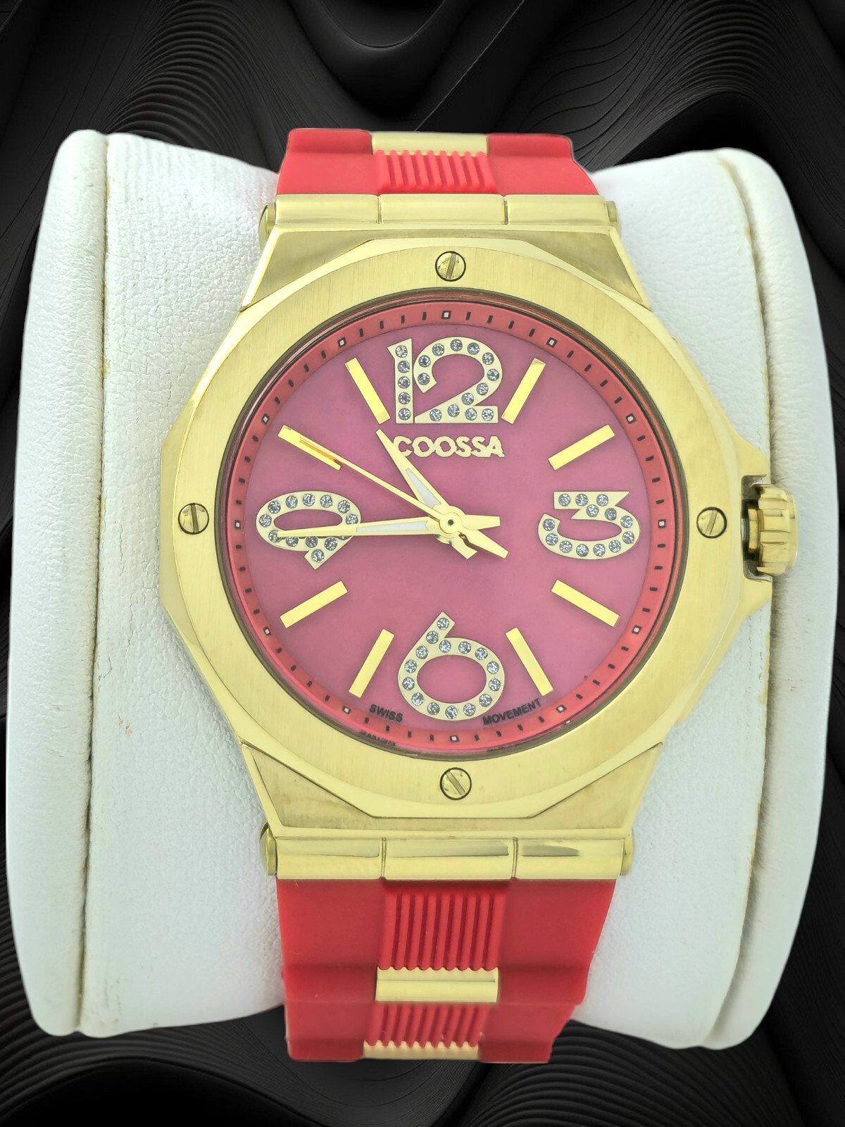 Coossa Original Women’s Watch 36.5MM Case Swiss Movt 100M WR Mother Of Pear Dial