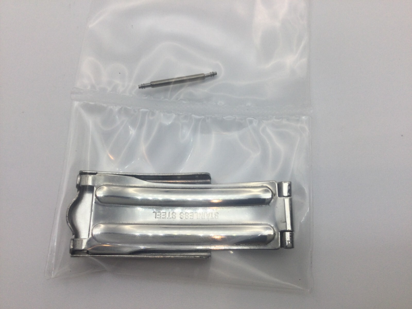 16MM VINTAGE FLIP LOCK CLASP BUCKLE FOR SEIKO WATCH STRAPS