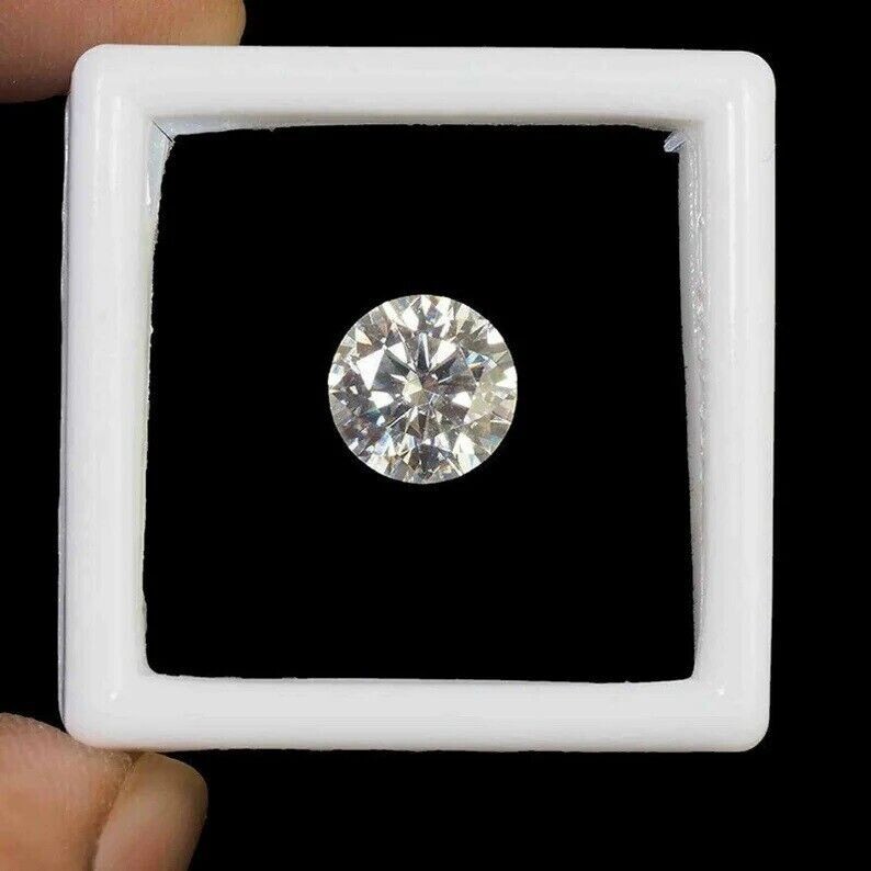 Lab-Grown 2.00 Ct CVD Diamond 8.40 mm Round D, IF Clarity, Certified Diamond