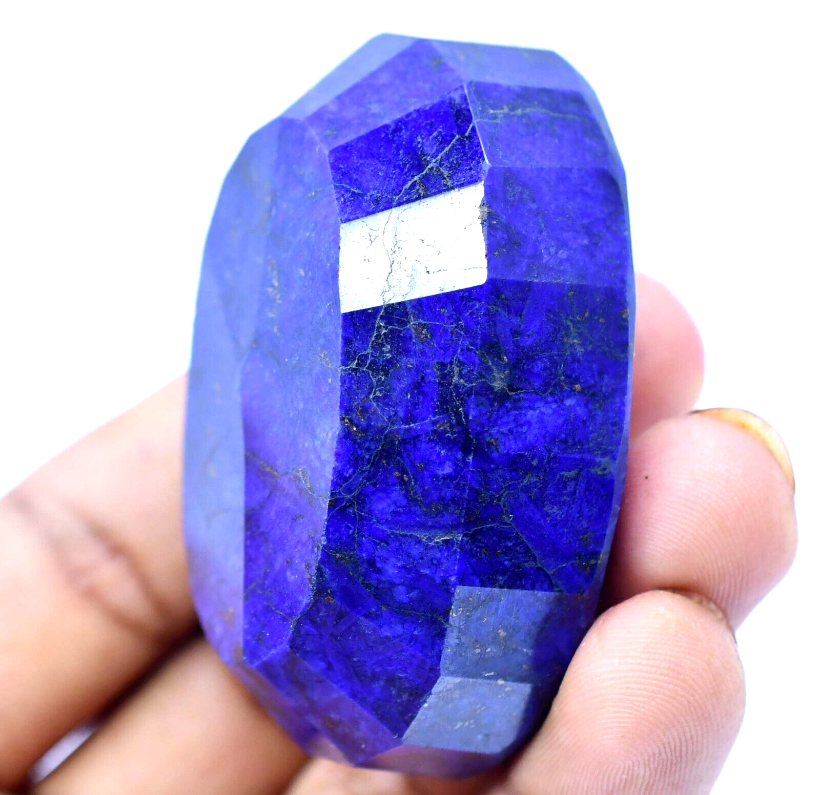 575.5 Ct Natural Huge Blue Sapphire Certified Museum Use Treated Oval Gemstone