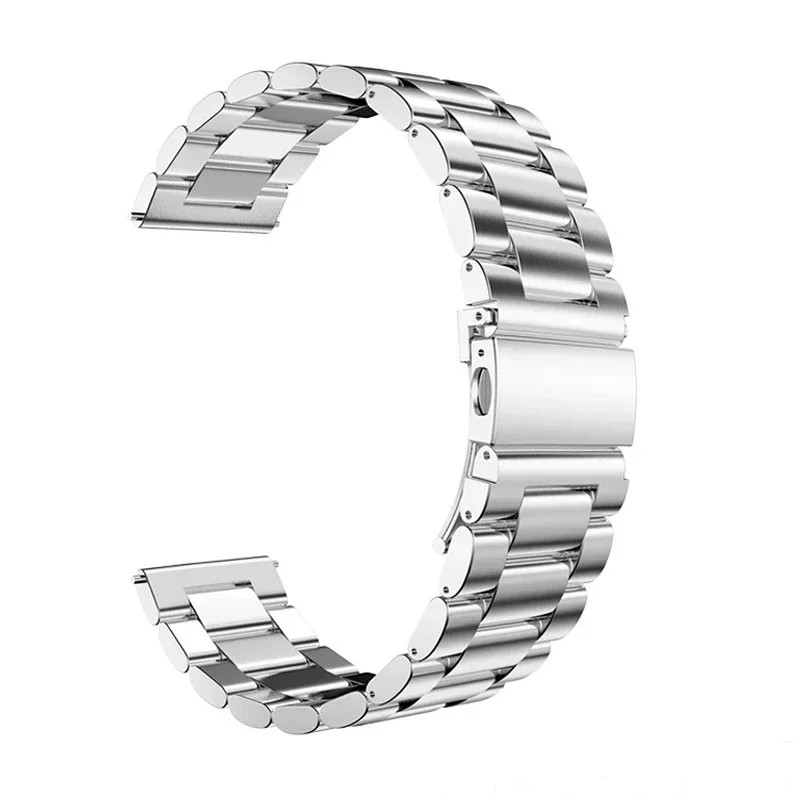 22mm Stainless Steel Watch Band Classic Link Strap For Movado Bold 3600261