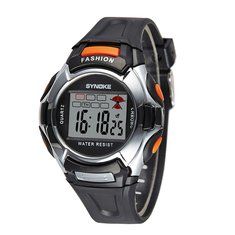 Kids Digital Watches for Boys Girls LED Sports Waterproof Wrist Watches Children