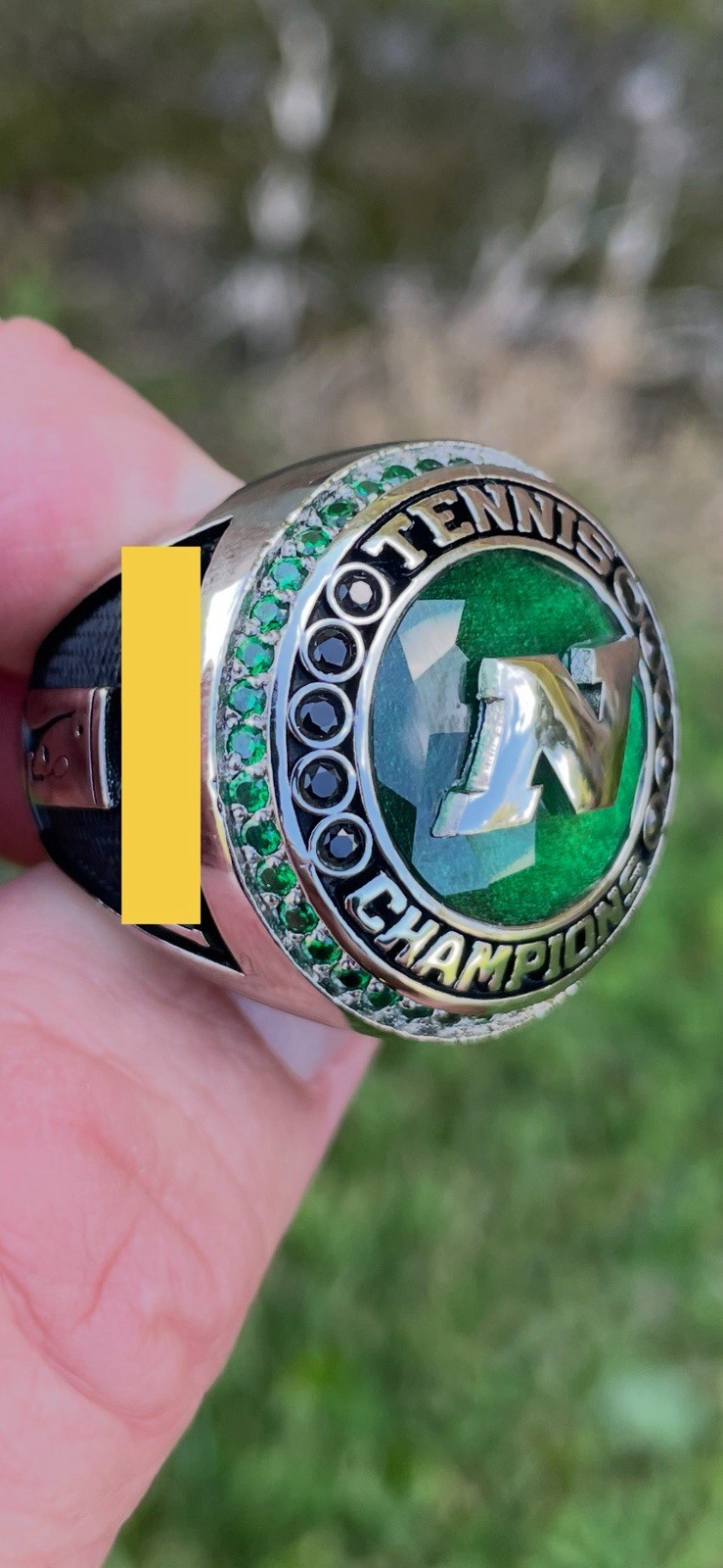2025 Nichols College Tennis New England Conference Champions Championship Ring