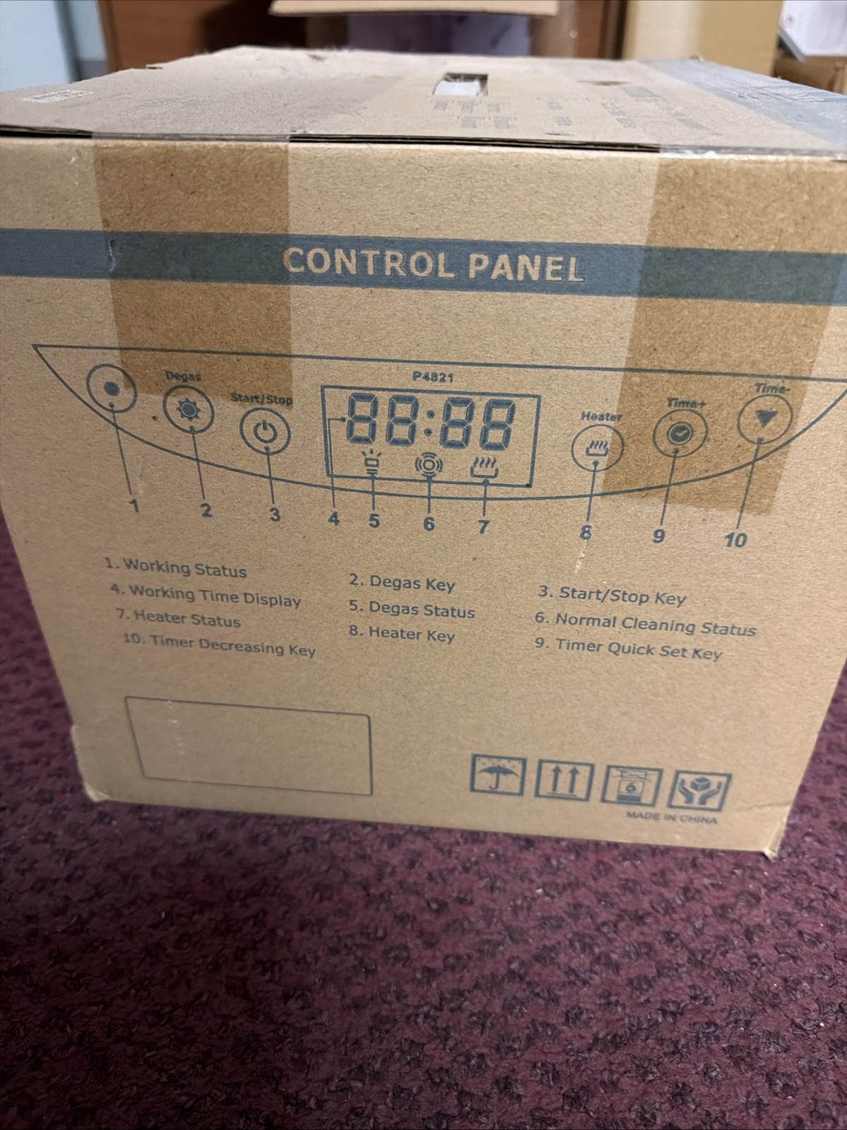 Isonic Professional Ultrasonic Cleaner P4821