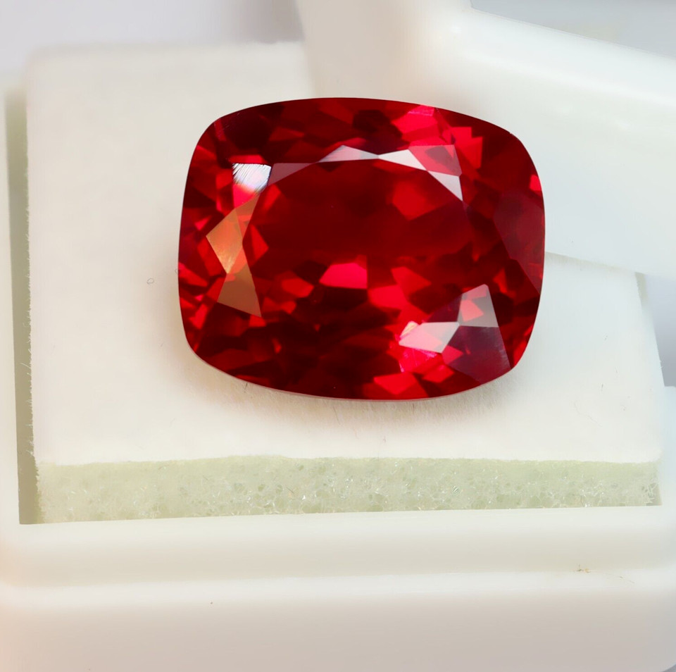 10.10 Ct Natural Certified BURMA Pigeon Blood Red Ruby Unheated Loose Gemstone