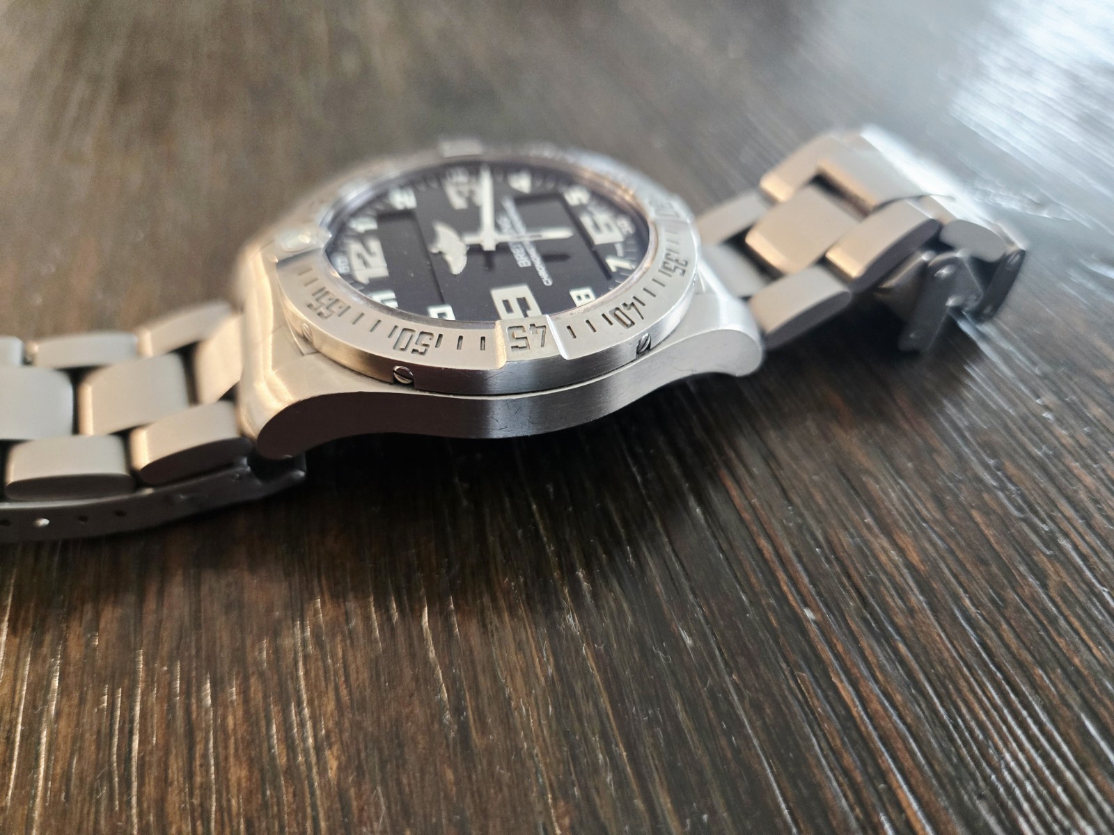 Breitling Professional Aerospace EVO Titanium Black Digital Arabic 43mm E79363