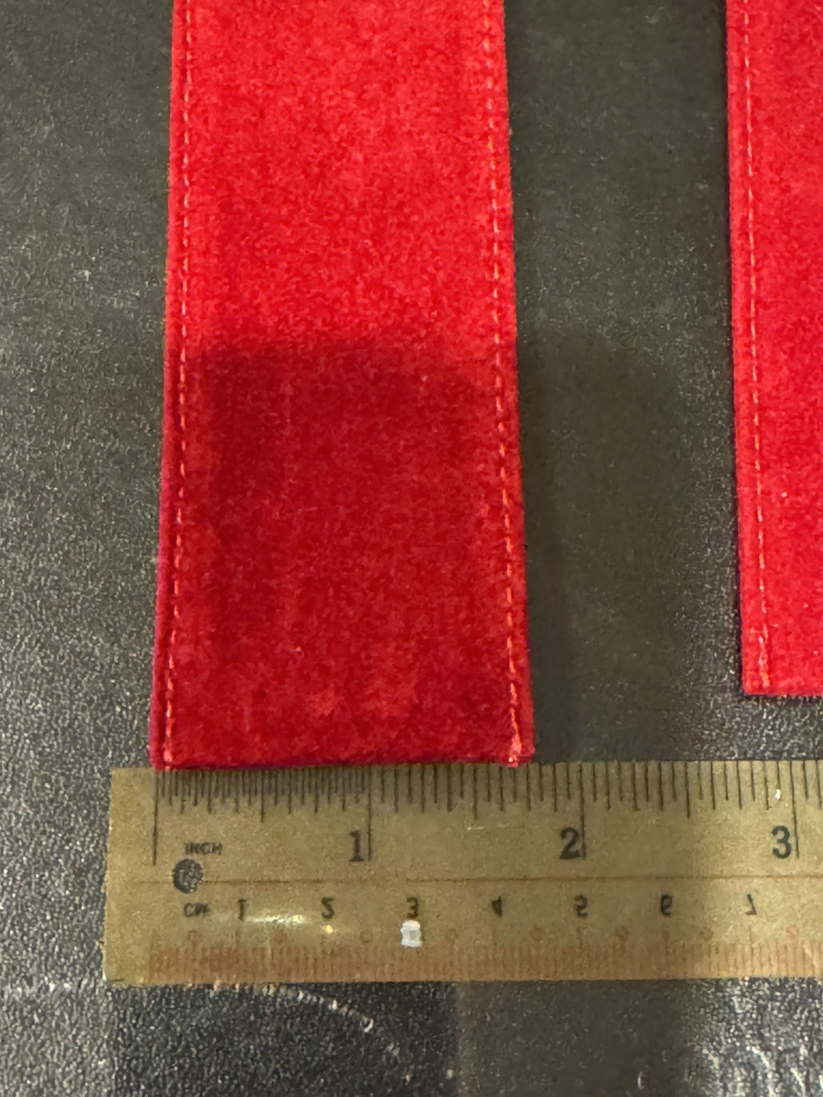 Cartier Suede Storage Pouch for WatchStrap/Bracelet, etc – 6 5/8″ by 1 3/4″, New