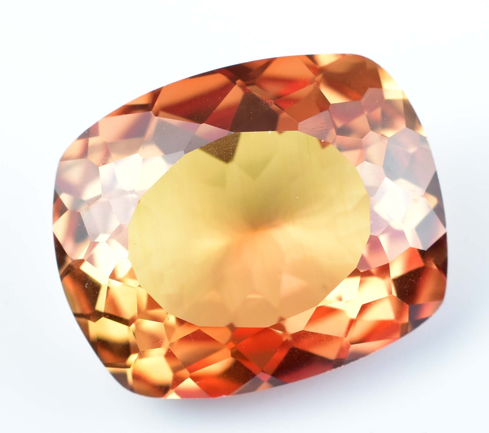 21.25 CT Natural Orange Spessartite Garnet AGL Certified Rare Loose Gemstone