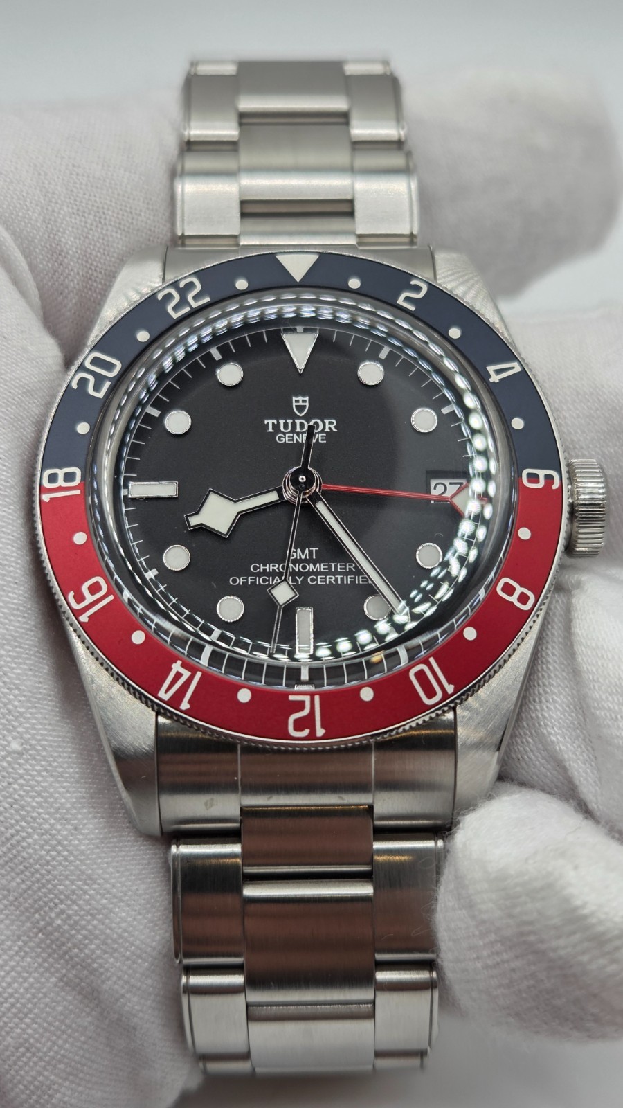 Tudor Black Bay GMT Pepsi 79830RB 41mm Box Papers FACTORY WARRANTY to 2028