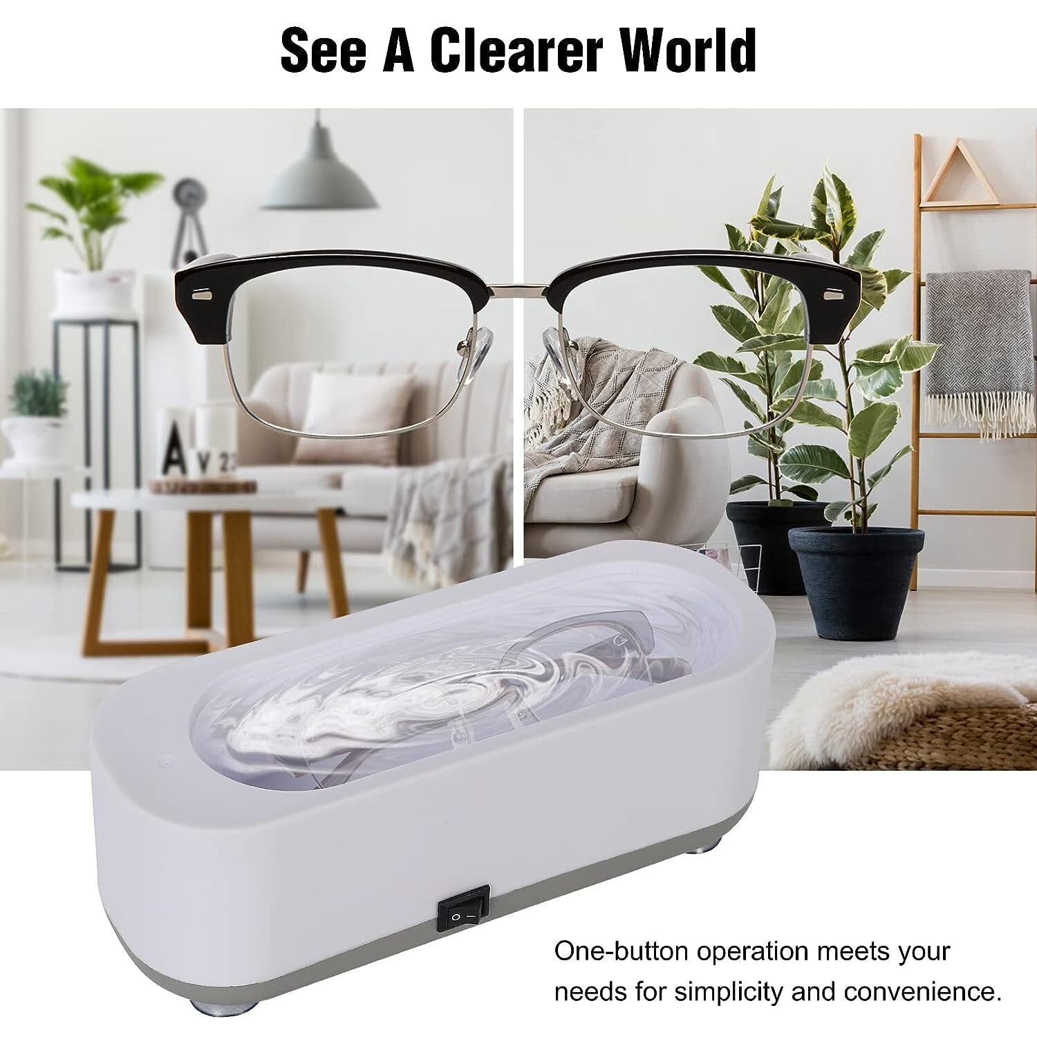 Ultrasonic Jewelry Cleaner Denture Glass Watch Ring Bath Tank Cleaning Machine