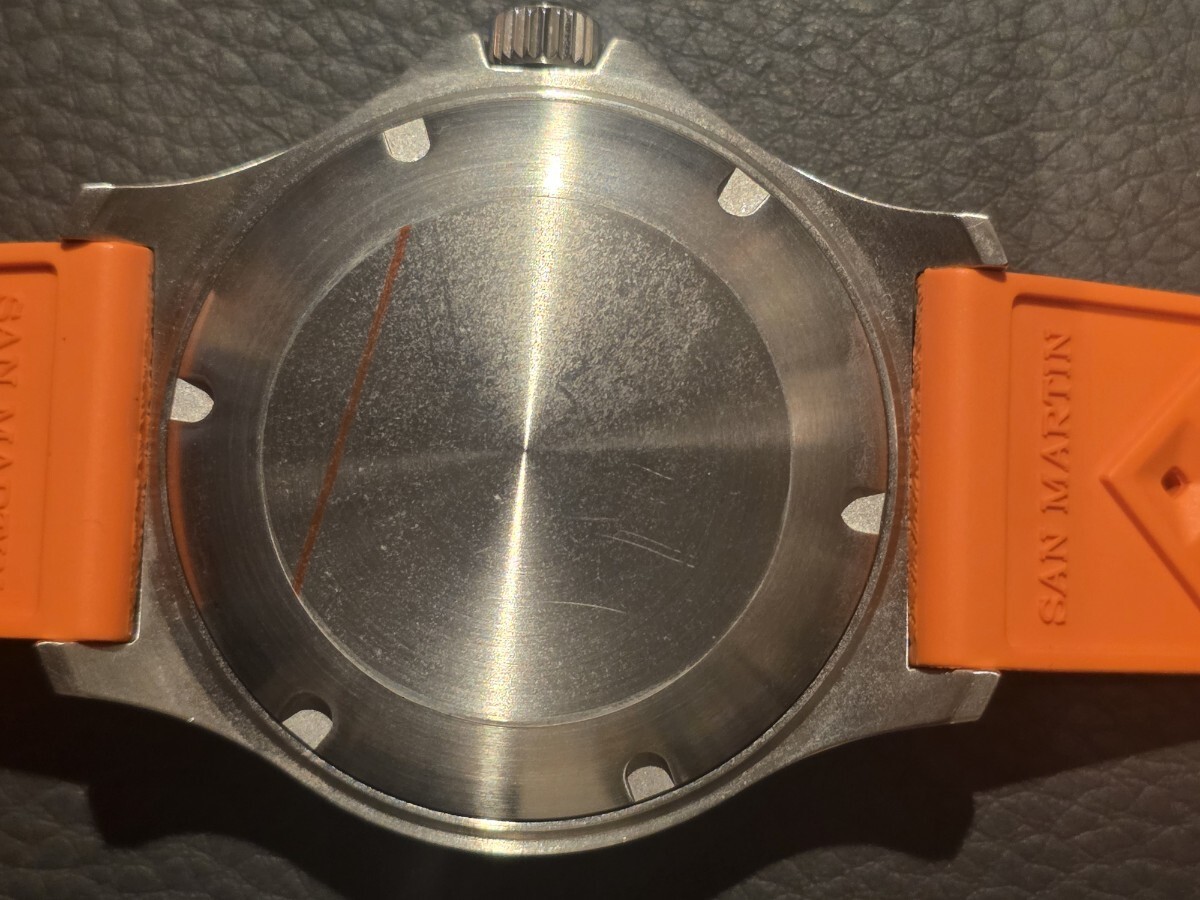 San Martin SN0118 Automatic Watch 40mm NH35 Steel From Japan
