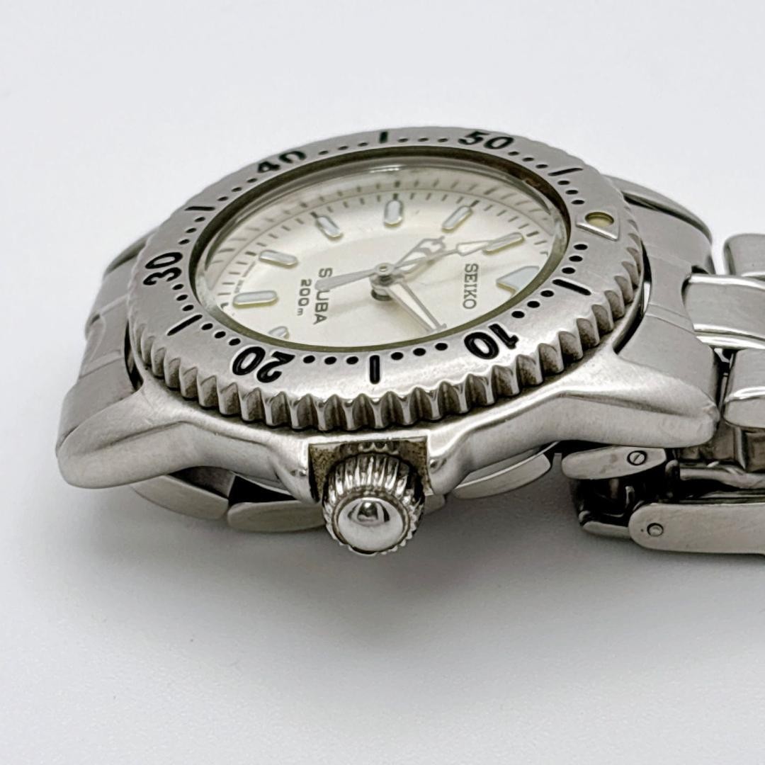 [Battery Replaced] SEIKO Scuba 200m Ladies Diver’s Watch 336