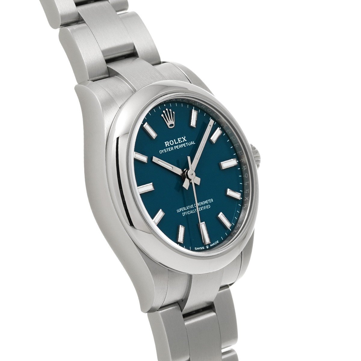 ROLEX Oyster Perpetual 31 277200 Bright blue WATCH 739738