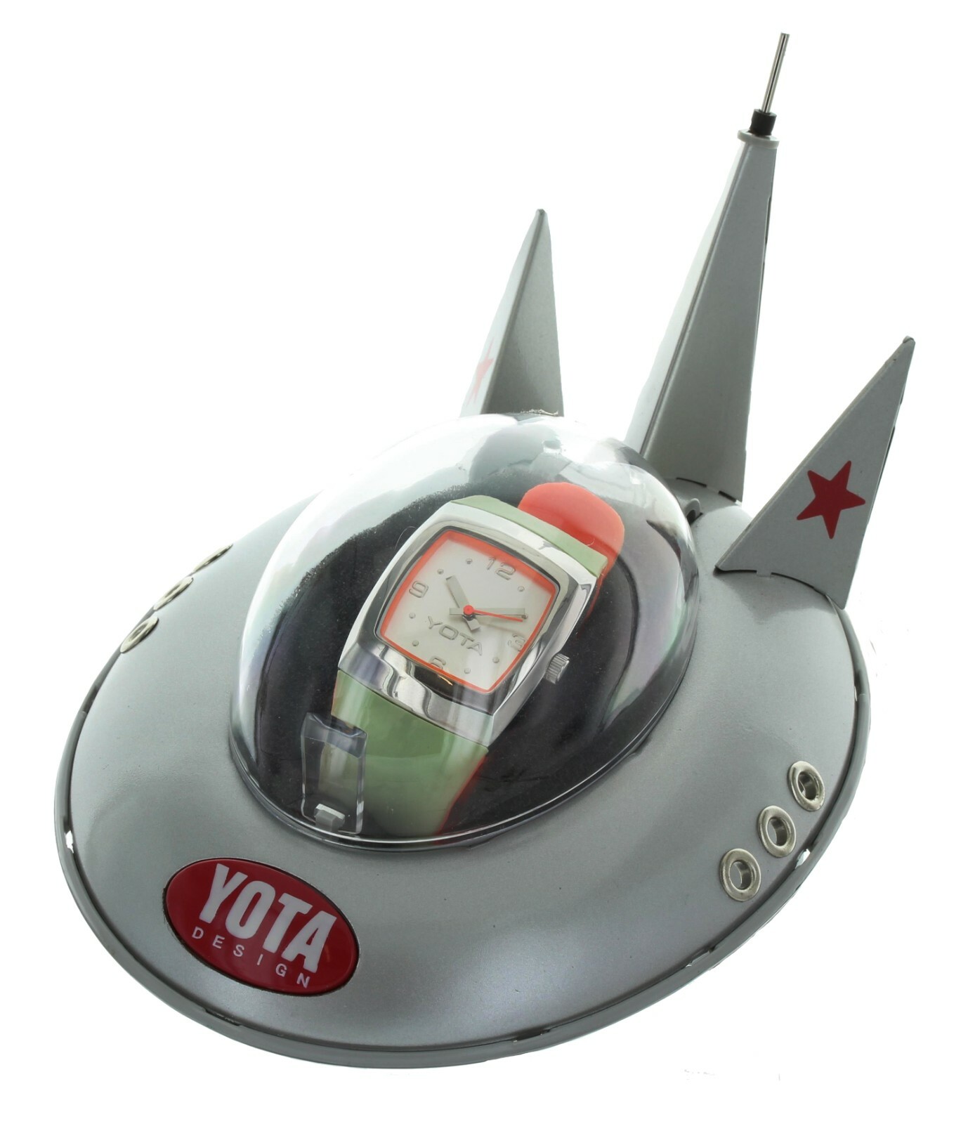 Vintage Unusual Space YOTA Watch Timepiece All Stainless New Old Stock YSPA23B