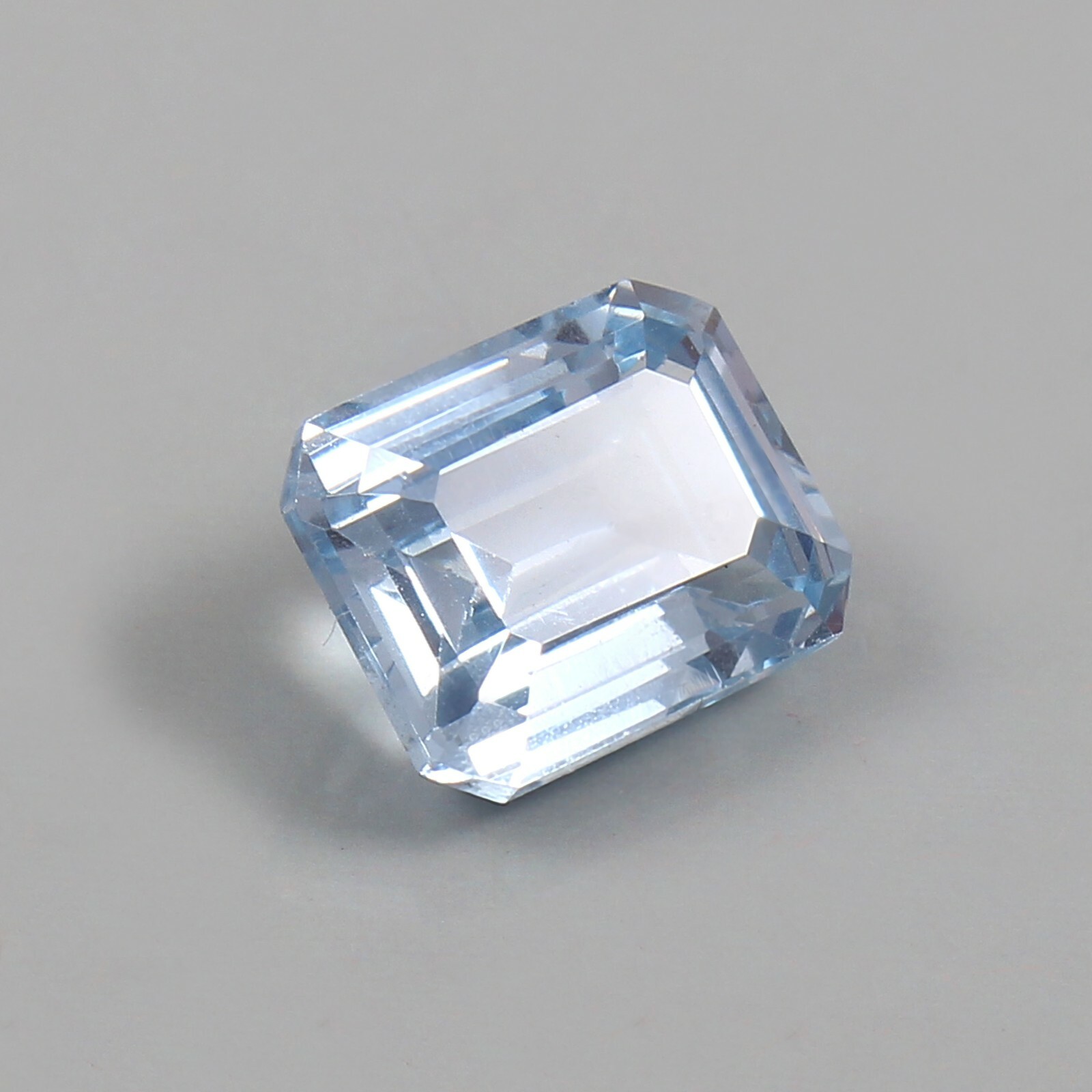 Natural Sky blue Aquamarine Radiant Loose Excellent Quality Cut Gemstone 11×9 MM