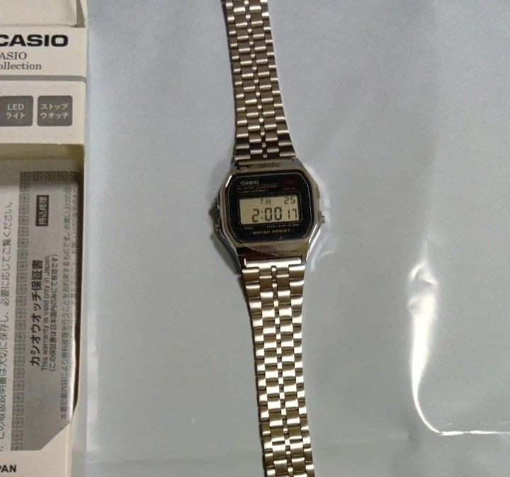 Body has scratches CASIO A159WA N1JH Made in Japan Chipkashi a159wan1jh
