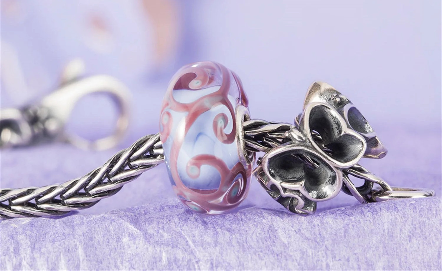 TROLLBEADS TAGBO-01241 Butterfly Catcher Bracelet – Various Sizes