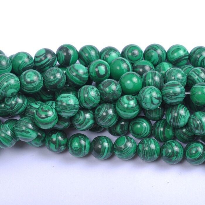 Wholesale Natural Gemstone Round Charm Spacer Loose Beads 4MM 6MM 8MM 10MM 12MM