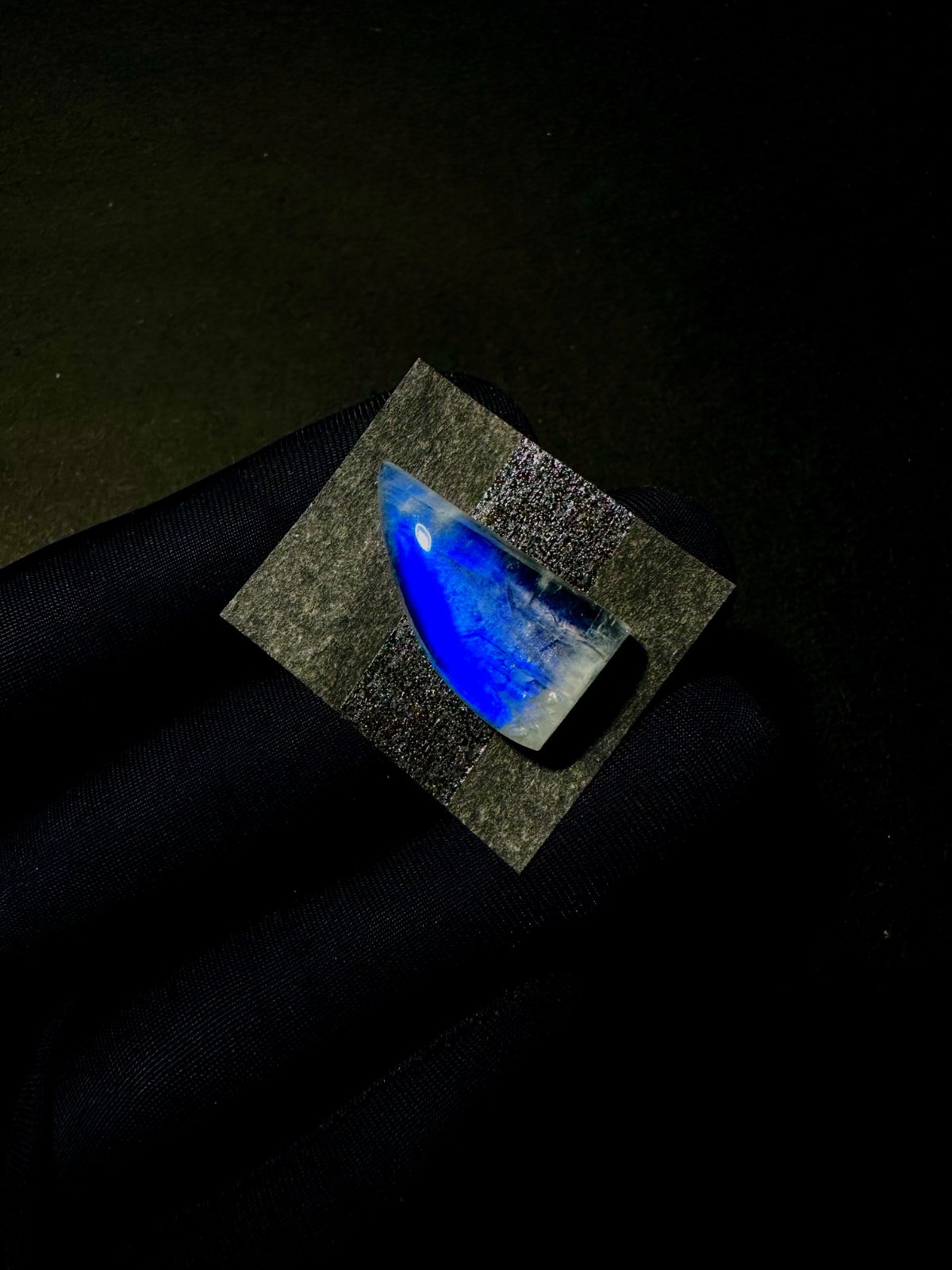 Beautiful Blue Fire Rainbow Moonstone, Fancy Shape Moonstone, Moonstone For SALE