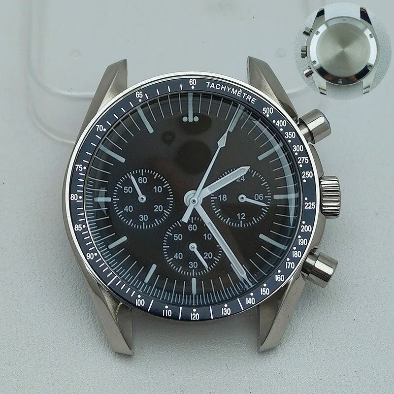 39.7mm Watch Metal Case FIT VK63 Movement Case Watch Accessories Suitable