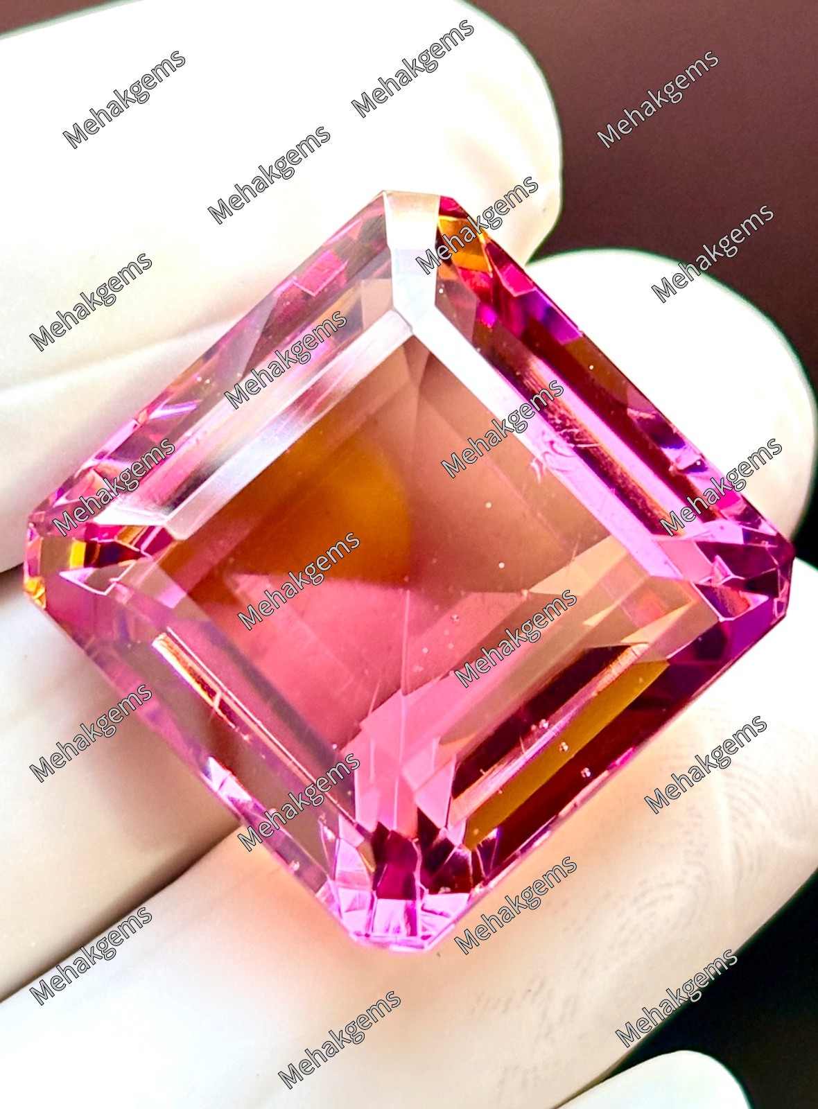 Certified Zultanite Color Changing Gemstone, Large Square Faceted Jewelry