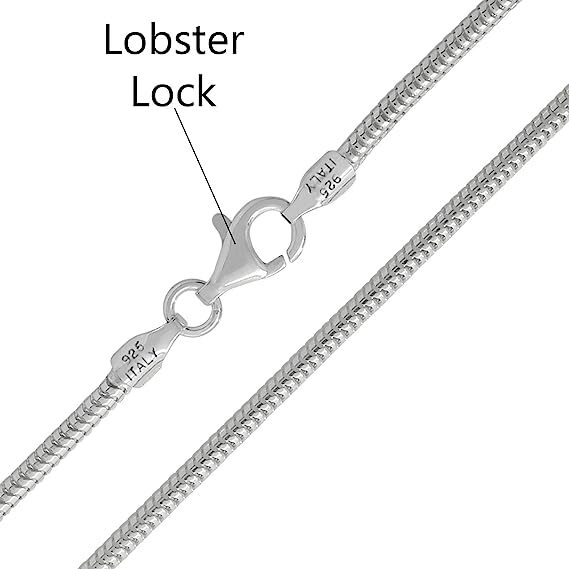 1MM Solid 925 Sterling Silver Italian DIAMOND CUT Snake Anklet 9″ or 10″