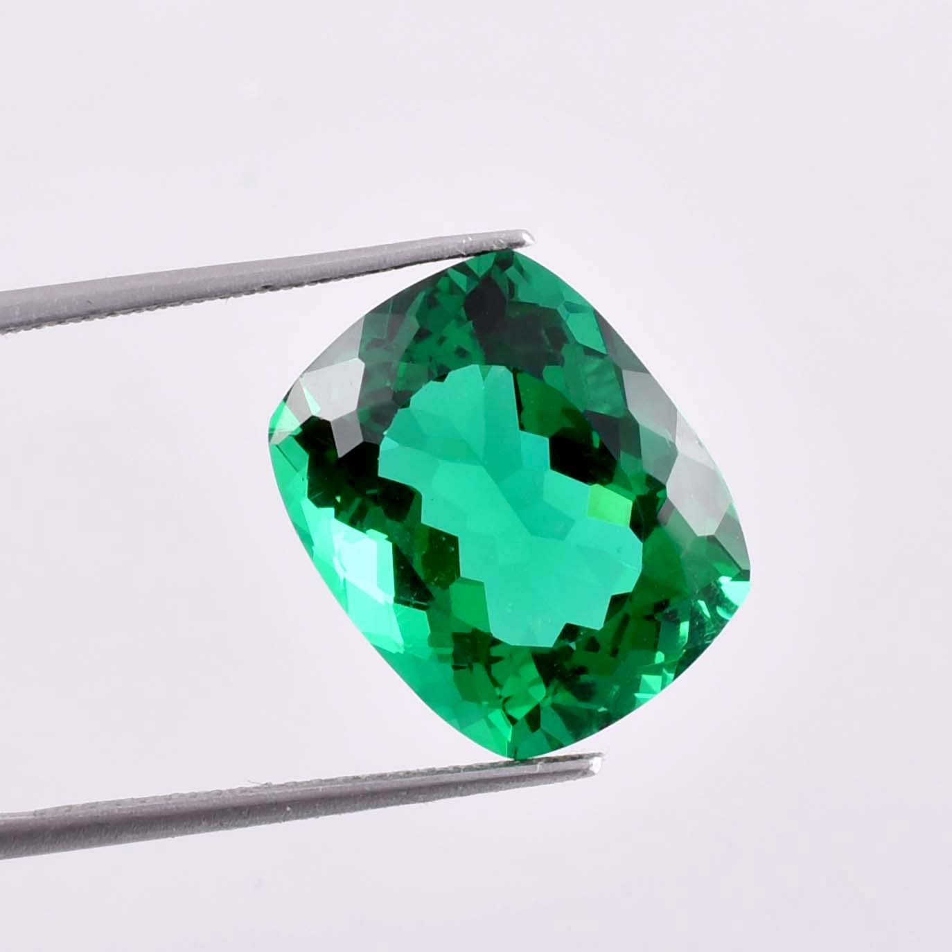 Flawless Green Zambian Emerald Loose Gemstone GIT Certified All Size Available