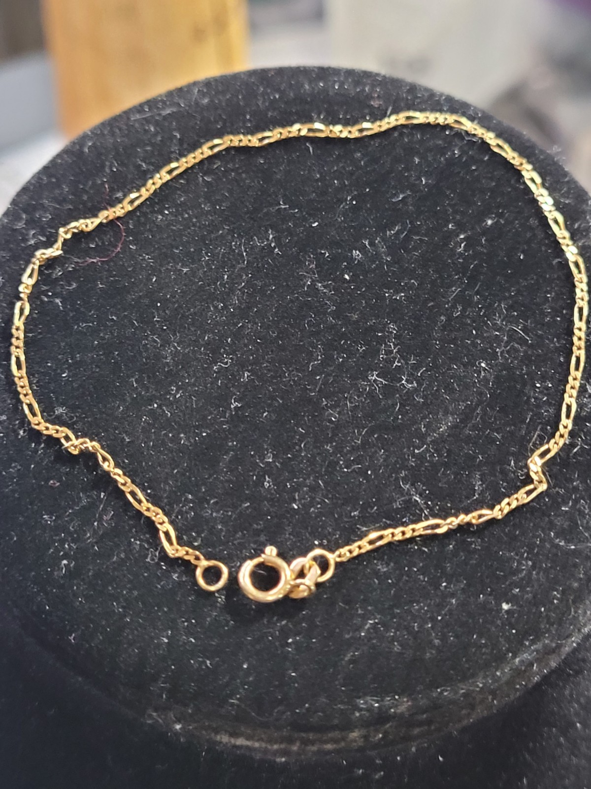 14 Karat Gold Bracelet 7.5 Inch .73 Grams
