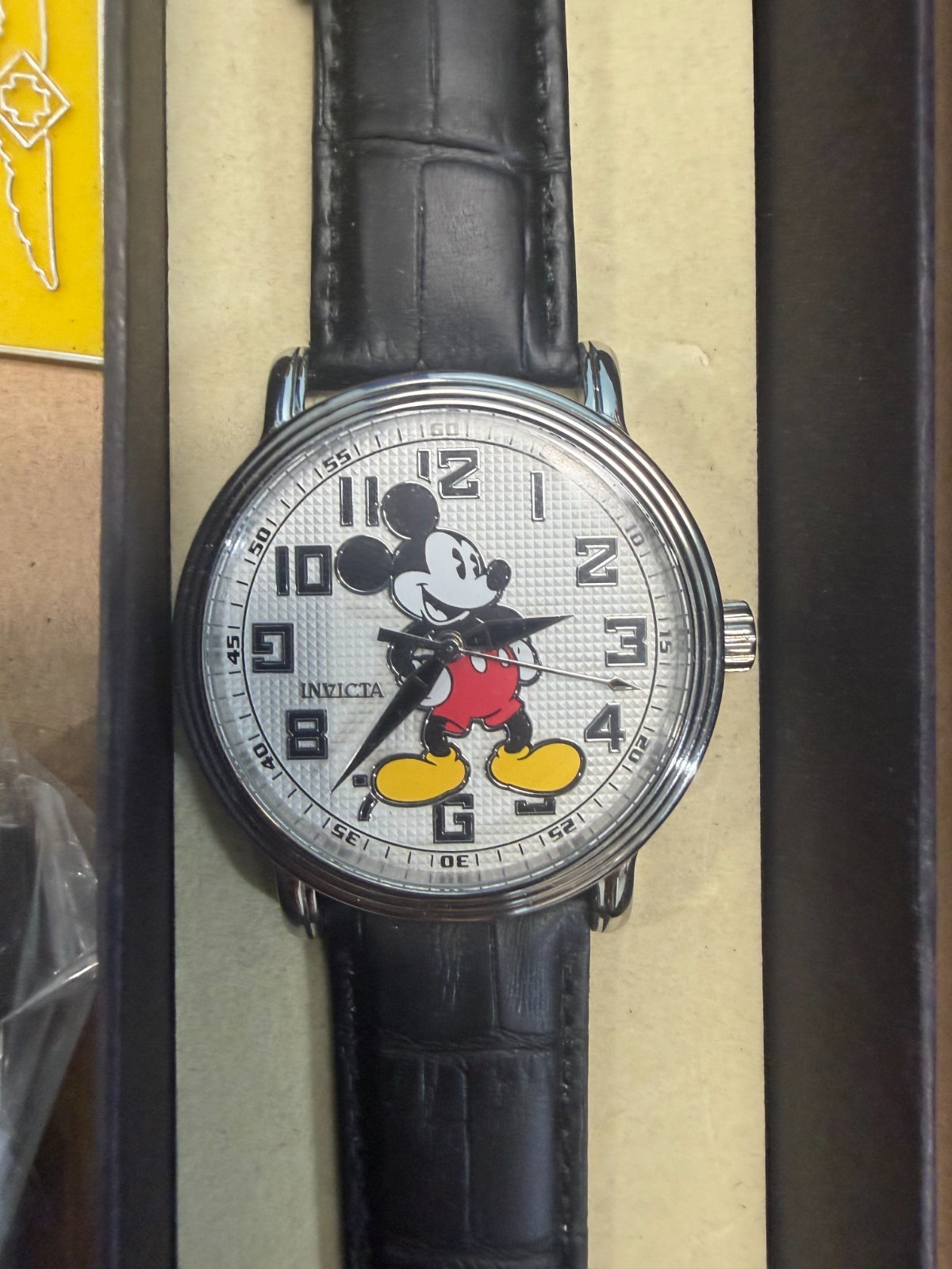 Disney Invicta Limited Edition Mickey Mouse Watch w/ Box – 24544 – 2297/5000