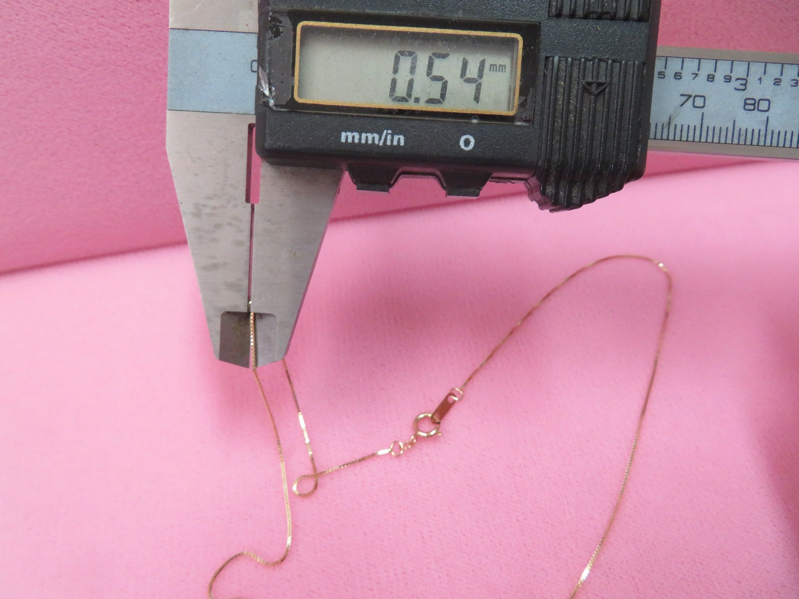 OTC 18″ 10K Yellow Gold Box Chain Diamond Open Heart Pendant & Necklace 3.46 G