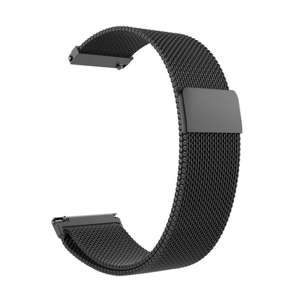 18/20/22mm for Fossil Q Smart Watch Band Strap Magnetic Stainless Steel Bracelet