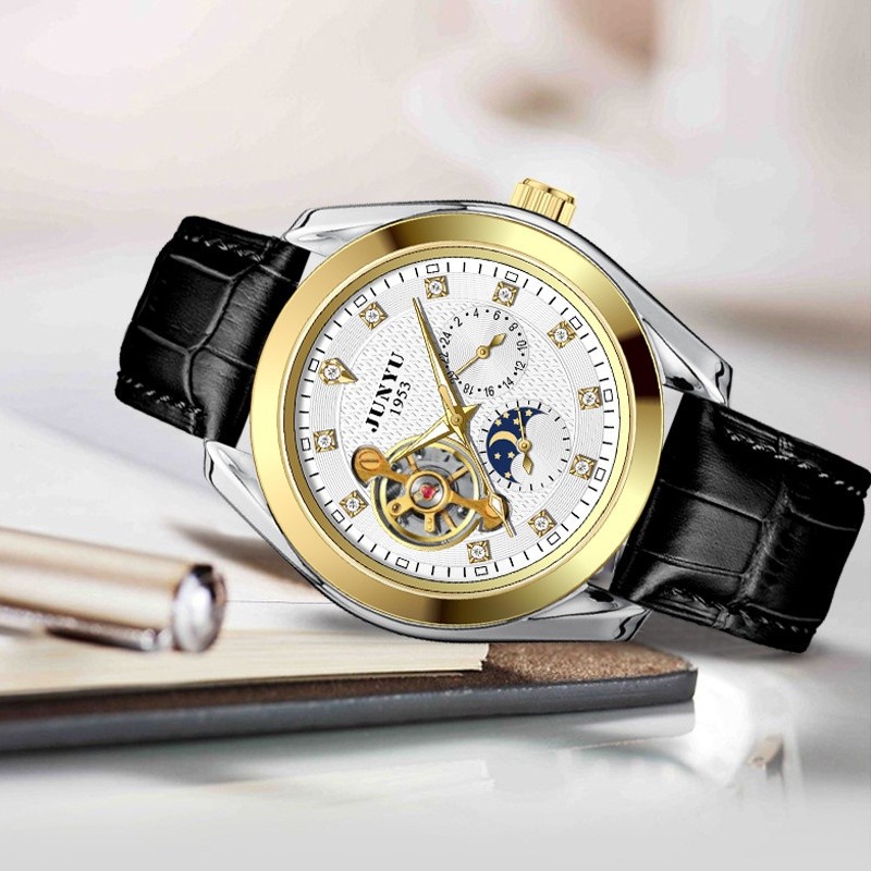 Men’s luxury Automatic Mechanical Watch Classic business Self-winding Gifts