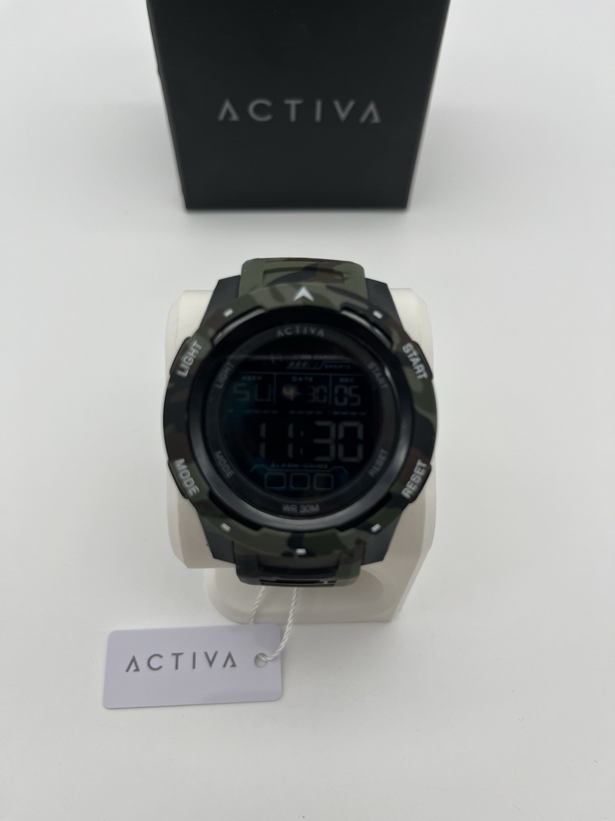 Activa X Invicta Men’s 45mm Camouflage Digital Watch (ACW8105MC-001- NEW