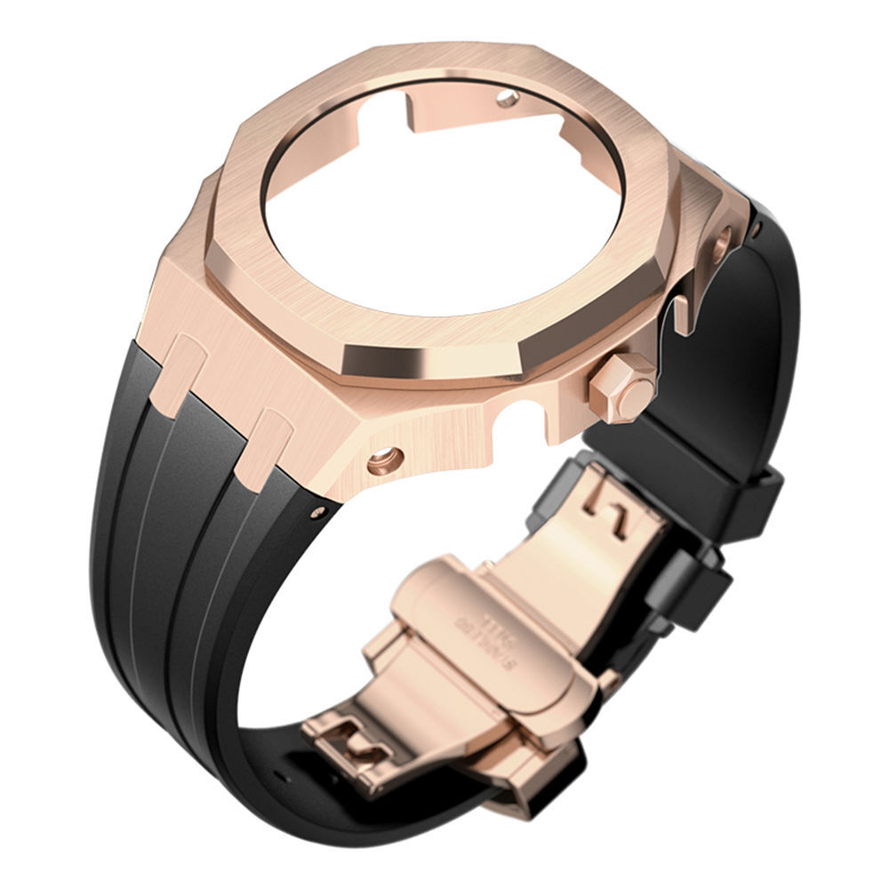 Premium 316L Stainless Steel Case + Strap AP Mod Kit for Casioak GA2100/GA2110